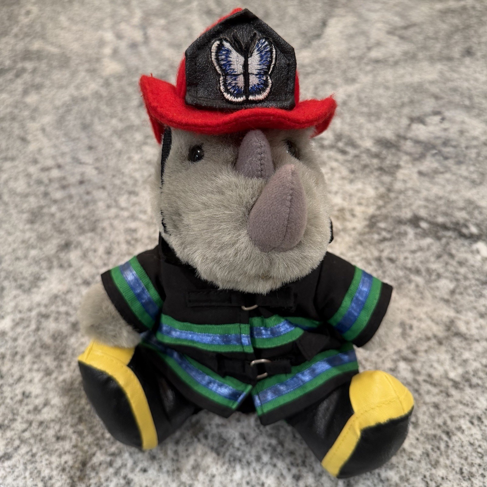 Pharmaceutical Advertisement/Promo LOT-Rhinocort Aqua-Fire Biker Police Plush