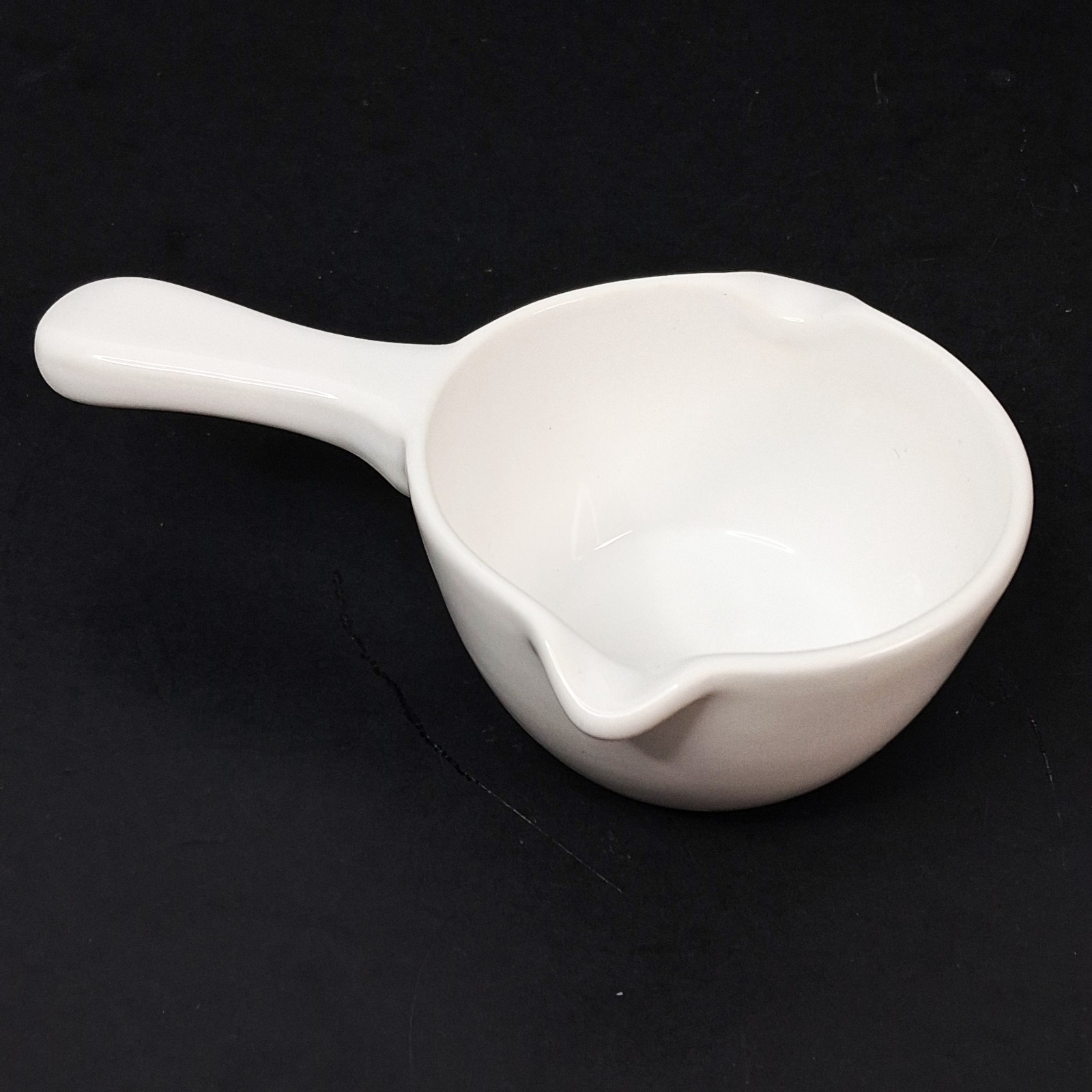 Vintage Ceramic Porcelain Lab Pharmacy Apothecary Cup Bowl Spout PORTUGAL