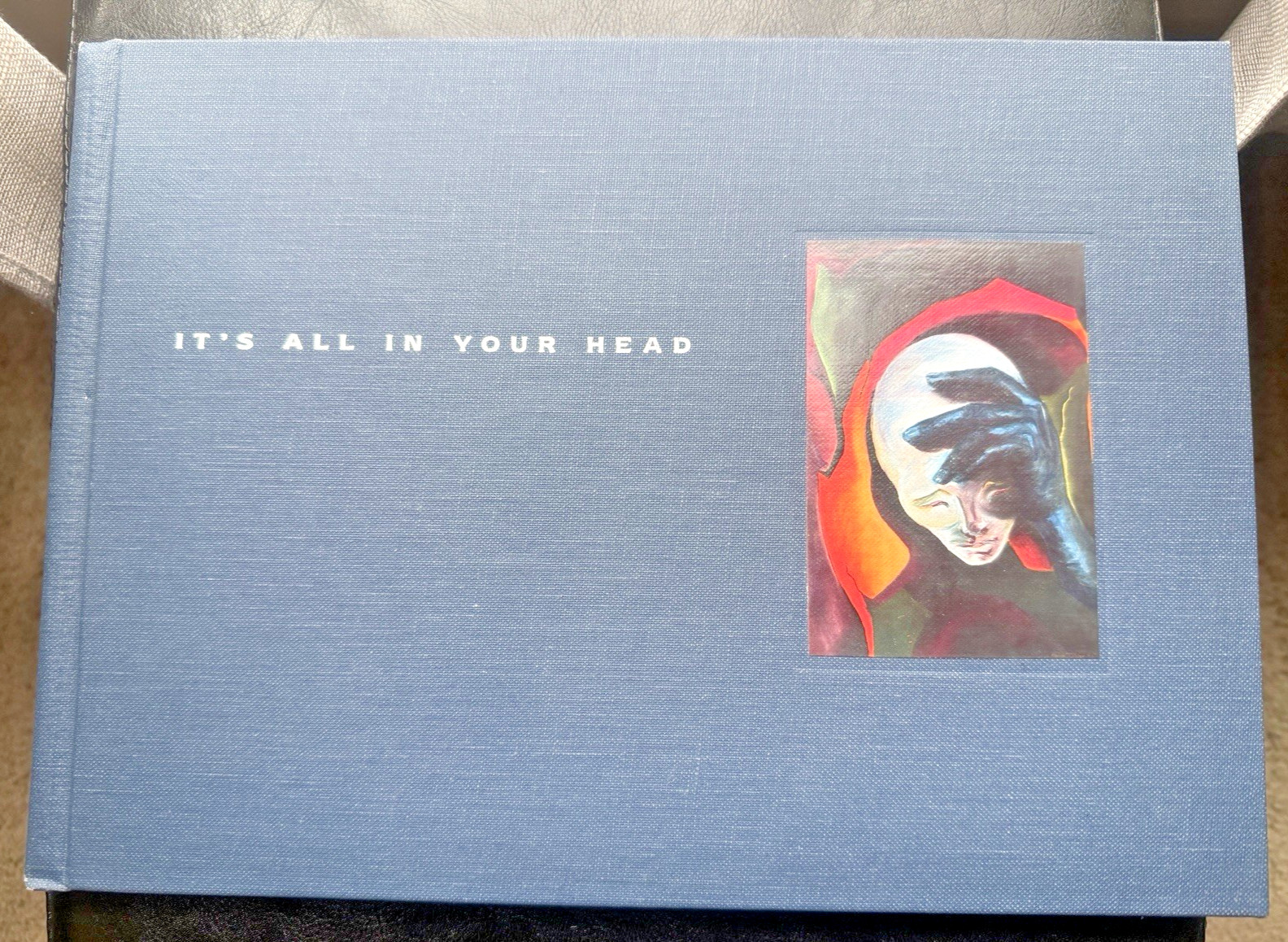 Rare 1982 SANDOZ Migraine Art Book “It’s All In Your Head” + 35mm SLIDES Pharma