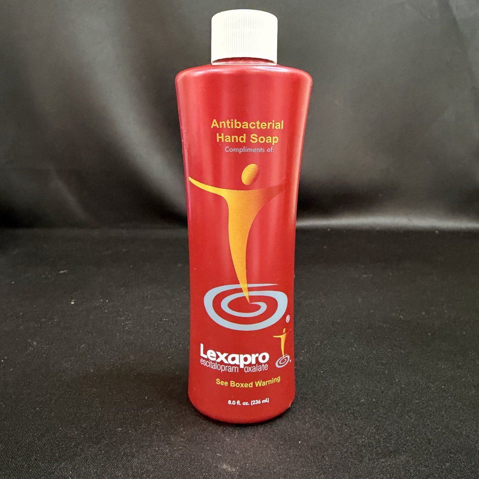 NEW LEXAPRO Drug Rep Hand Soap 8 fl oz Pharmaceutical Ad Collectible RARE Sealed