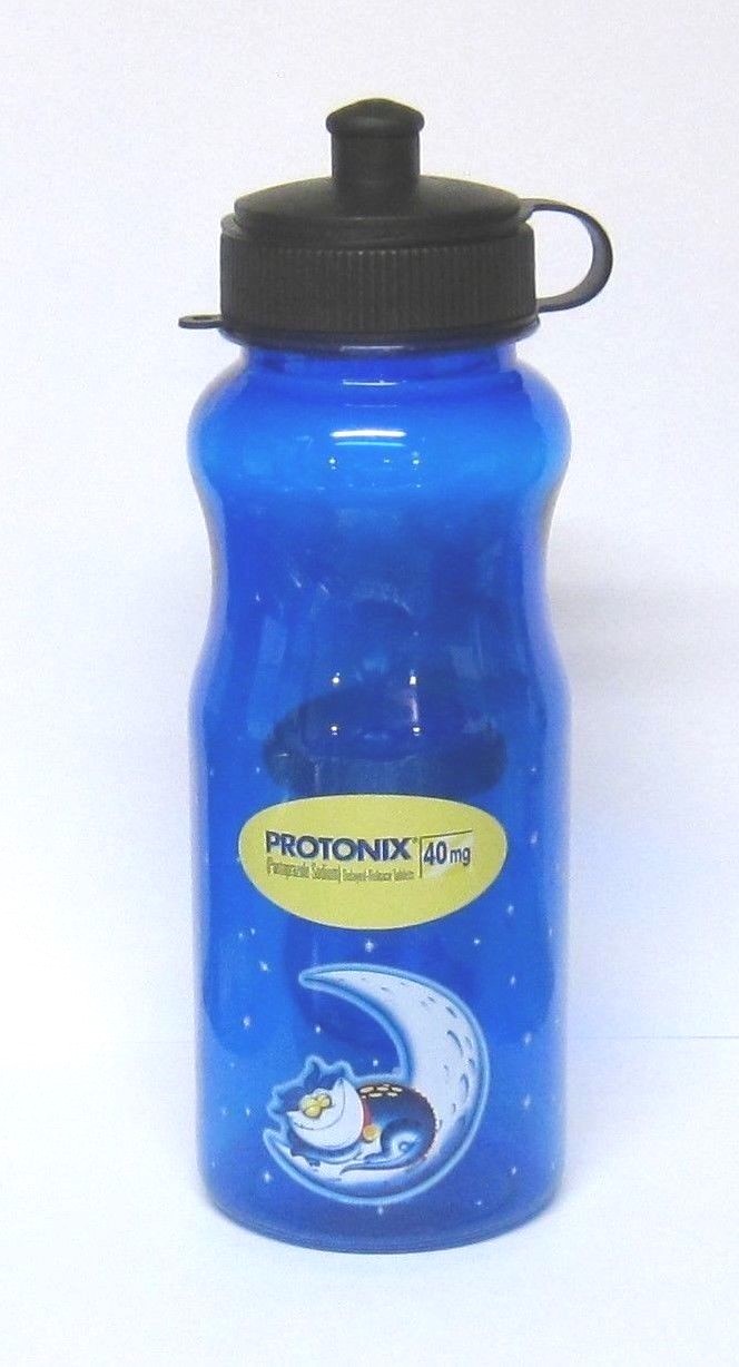 Drug Rep PROTONIX Collectible Juice / Water Bottle RARE