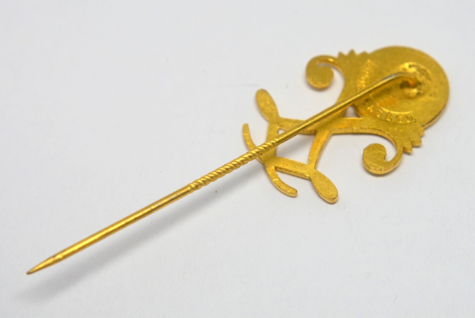 SWEDEN PEHR HENRIK LING – SPORRONG & CO – OLD GILDED PIN BADGE