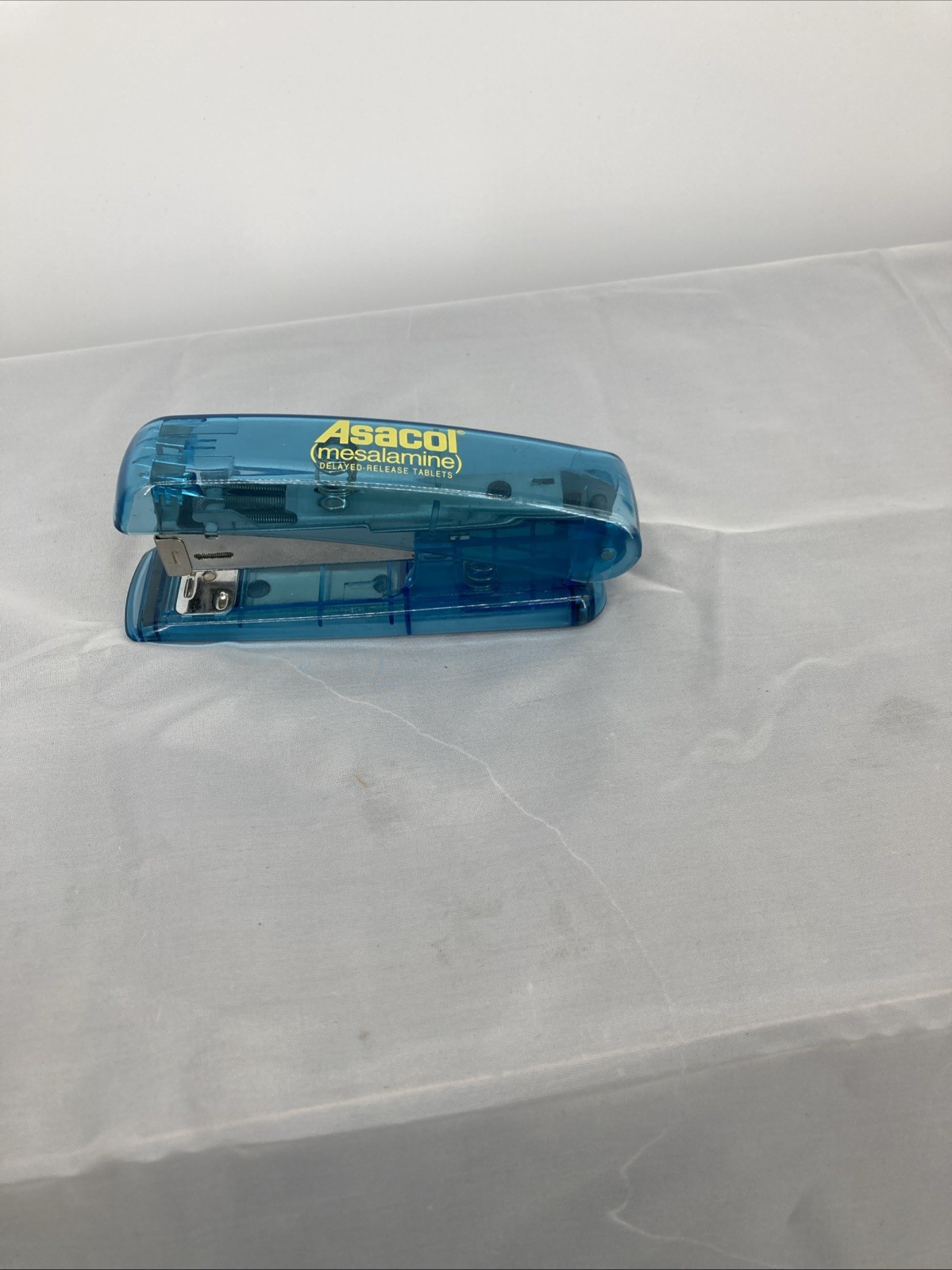 Asacol Pharma Drug Rep Advertising Pharmacy Stapler Clear Blue