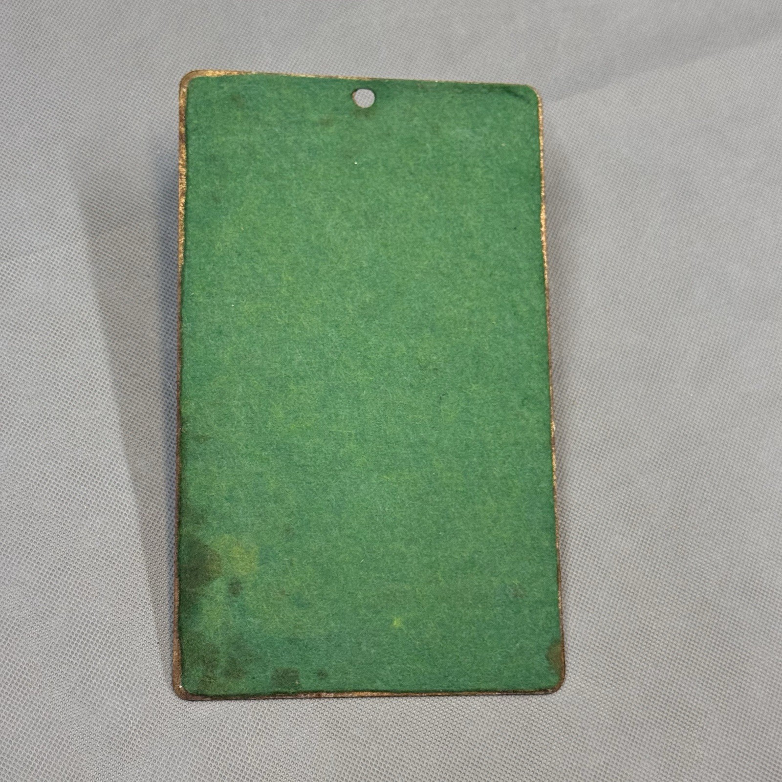 Vintage Metal Mini Clipboard Advertising West Wholesale Drug Co Philadelphia
