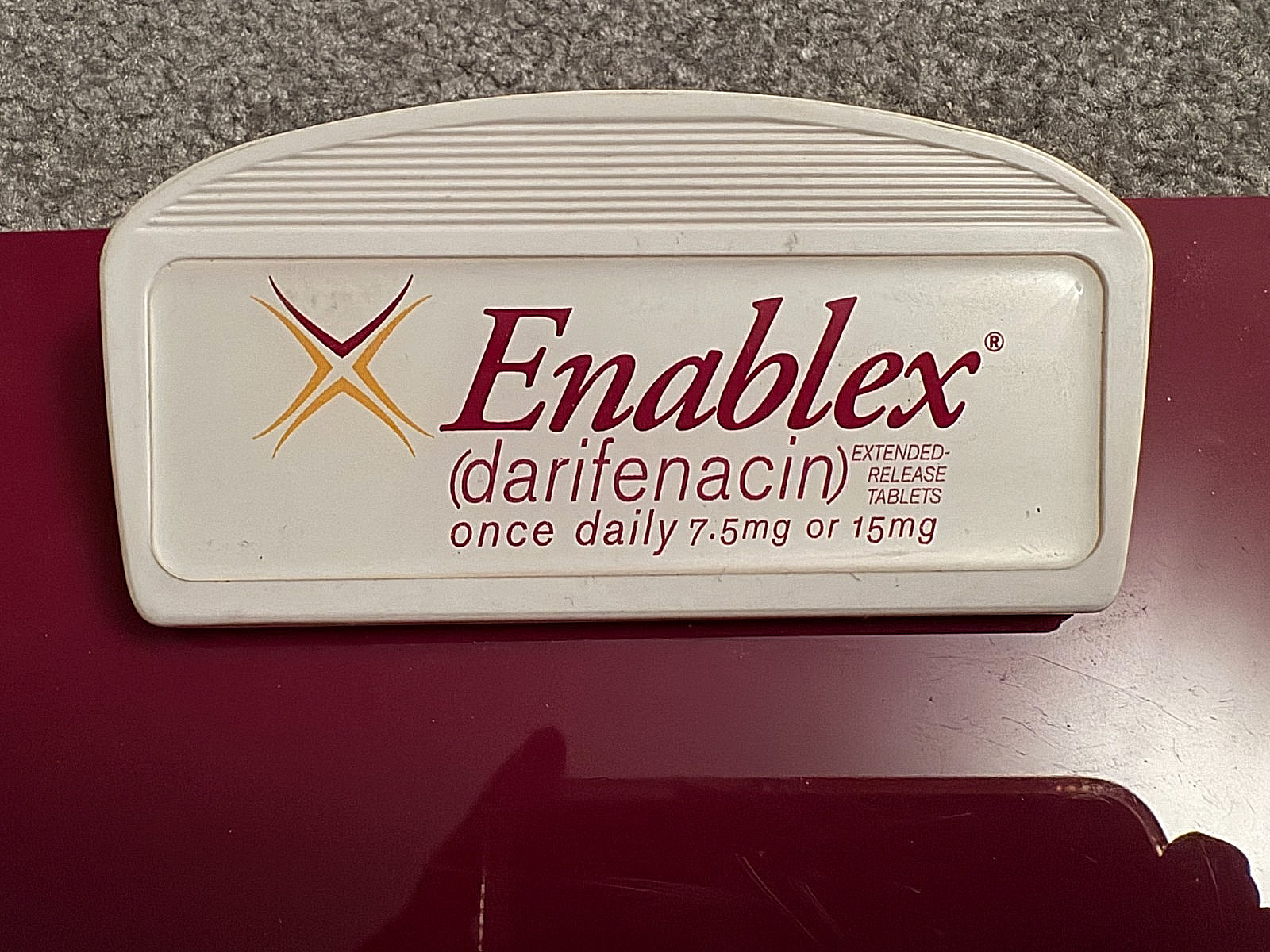 TWO long clipboards from drug reps for Hycamtin & Enablex
