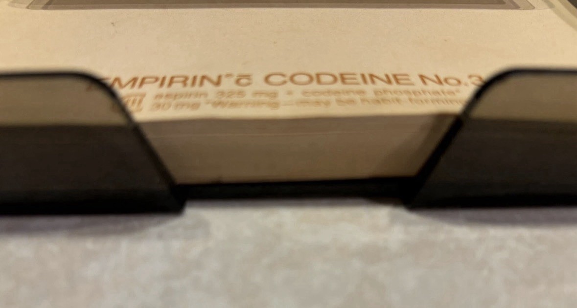 Empirin Codeine No. 3 Pharmaceutical Collectible Paper Notepad Advertising