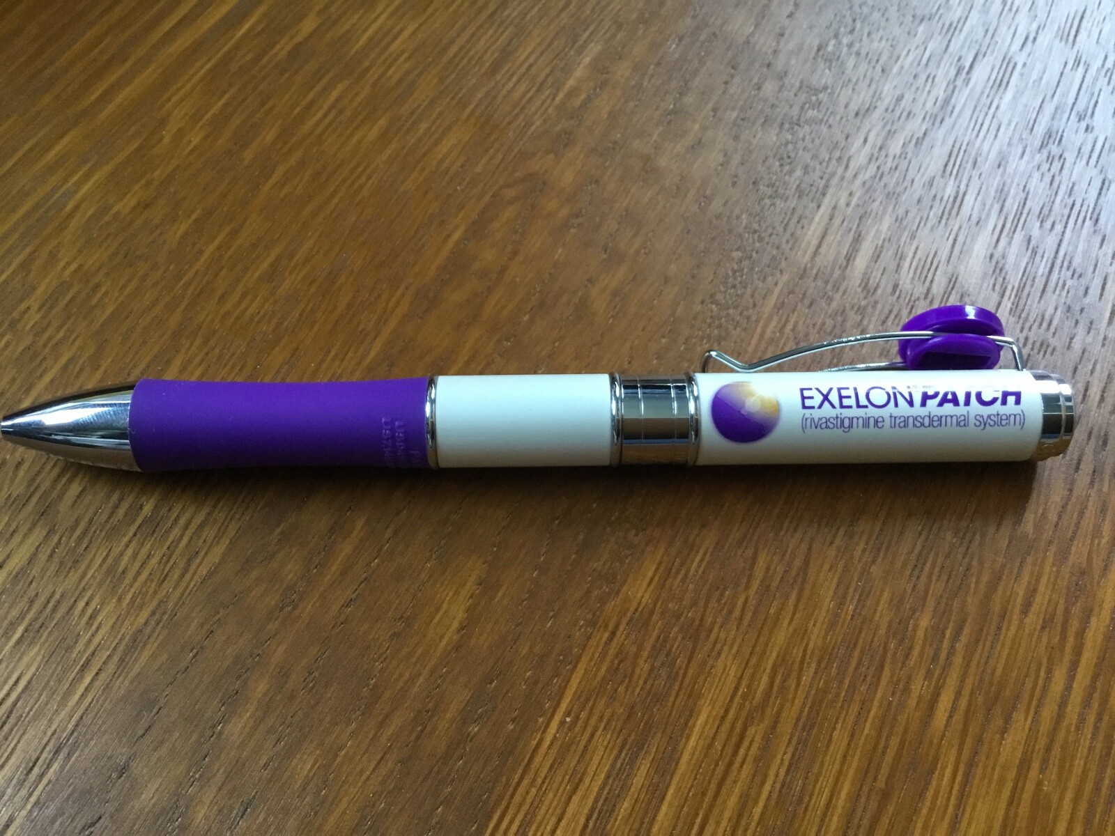 TWO HEAVY METAL EXELON PATCH PEN DRUG REP PROMO