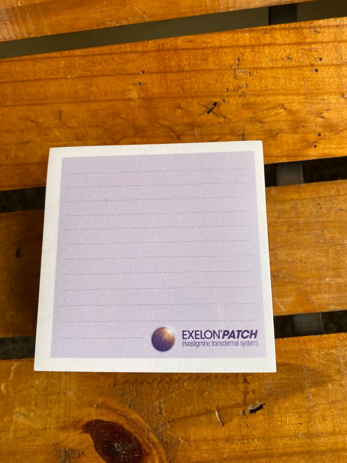 Pharmaceutical Marketing 3M Post It Notes Exelon Patch