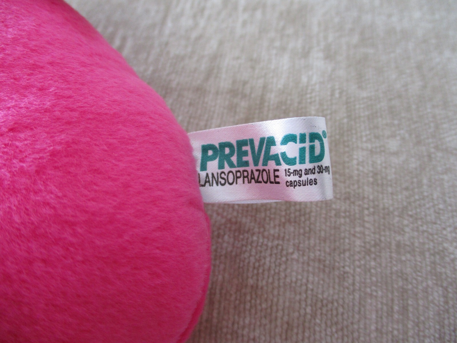 Prevacid Human Stomach Promotional Advertising Plush Drug Rep Promo Stuffed Toy