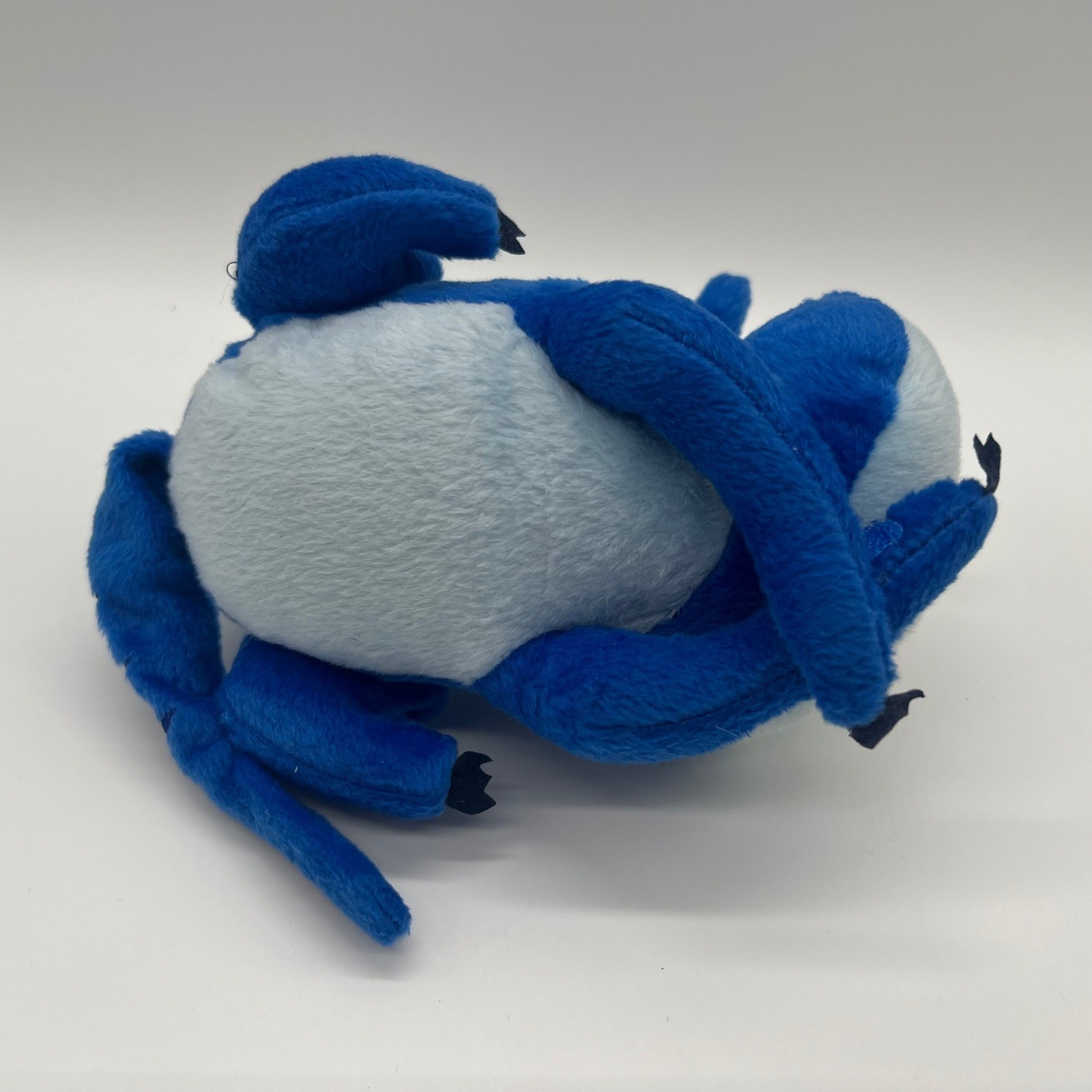 Protonix Pharmaceutical Promo Plush Dragon Mascot Blue 40mg Advertising Toy