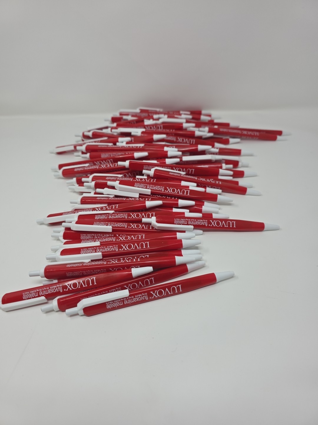 VTG 98 Ballpoint LUVOX Pharma Promo Advertising Triangular Pen