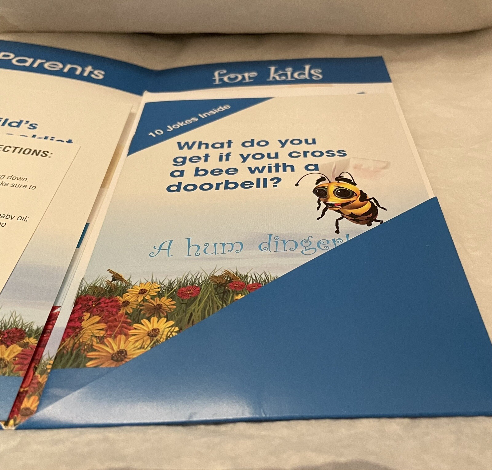 NASONEX 2005 Pharma ” BEE PREPARED: Info & Fun Stuff ” Packet-child allergies