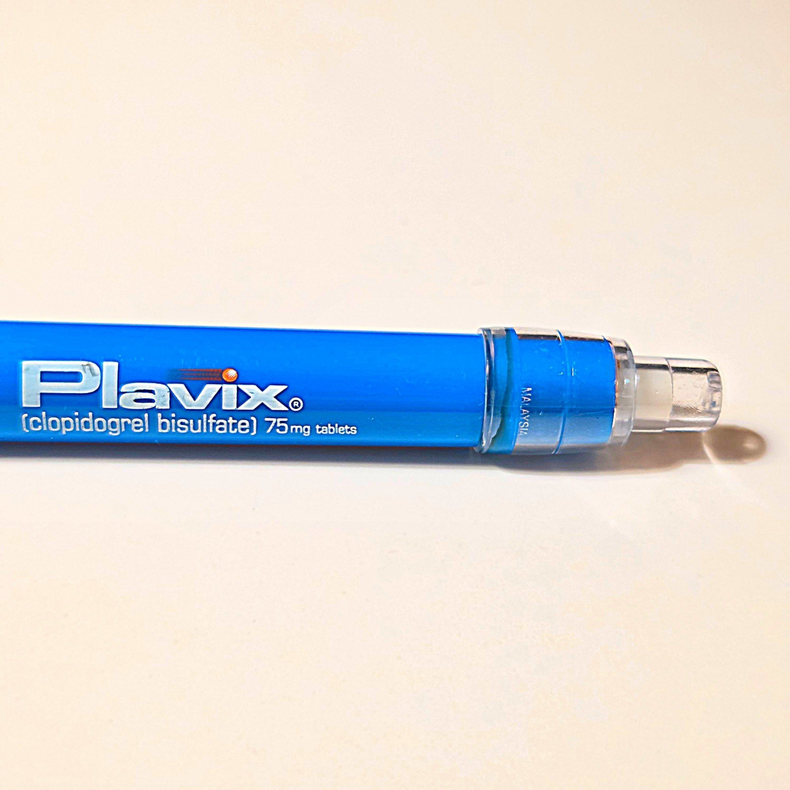 Vintage Papermate Plavix Clopidogrel 75mg Pharmaceutical Drug Rep Pen