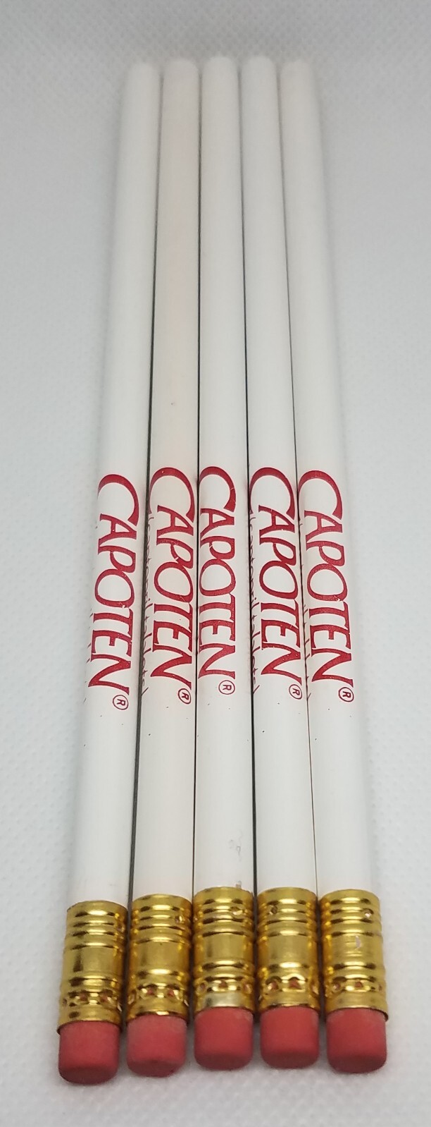5 Capoten Captopril Tablets Pharma Drug Rep Advertising Wood Pencils