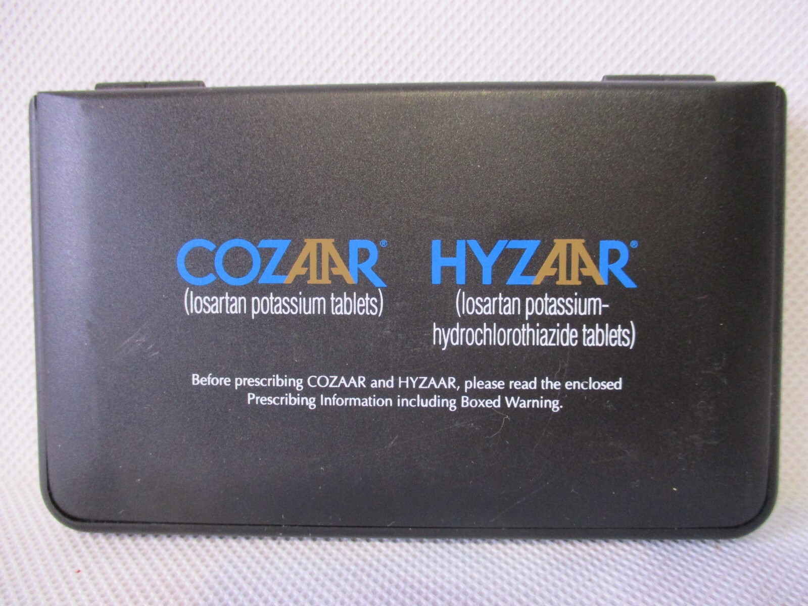 Cozaar Hyzaar Black Pocket Calculator Pharmaceutical Drug Rep Promo Advert
