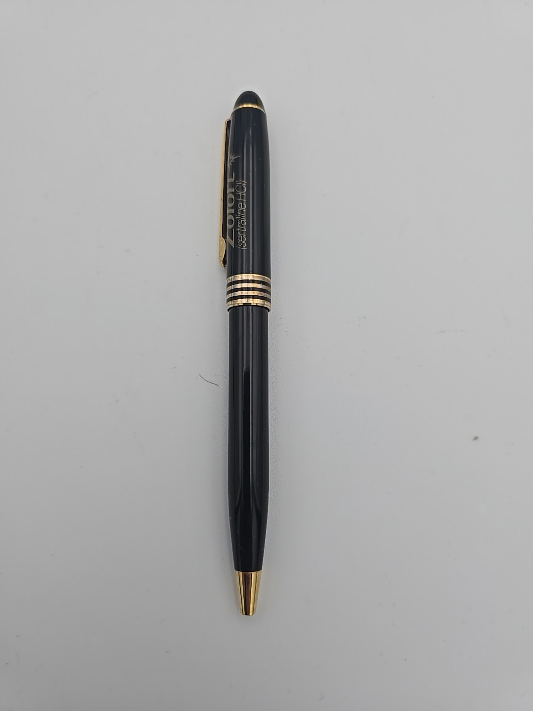 Lot 4 Zoloft Pfizer Heavy Metal Pharmaceutical Drug Rep Pens, Paper, Collectible