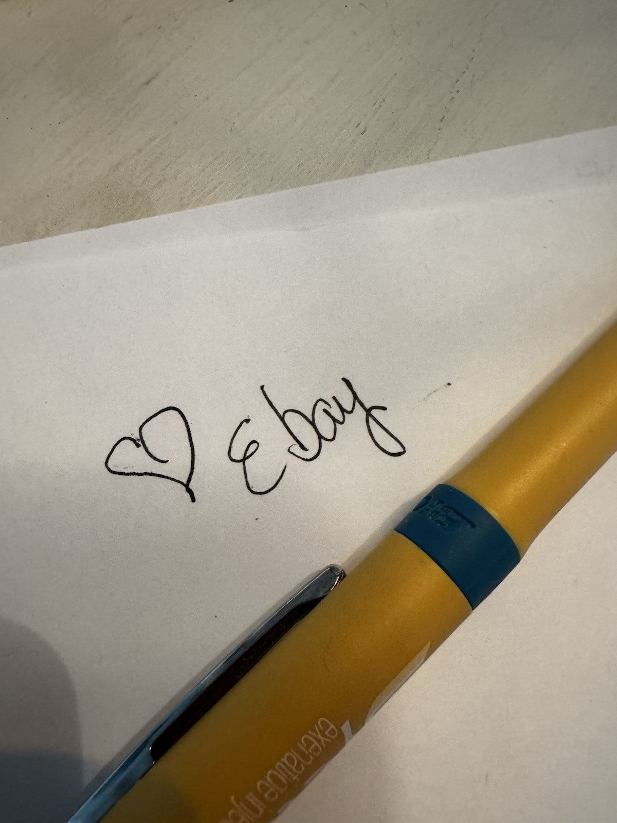 Drug Rep Pens 4 ( Byetta ) with Felt Tip Black Bic Smooth