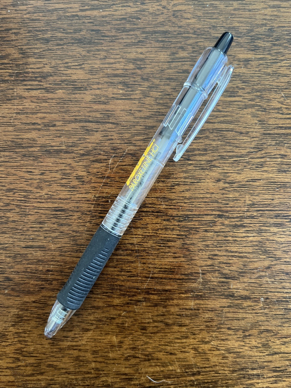 Paxil Medical Drug Rep Pharmaceutical Pen GlaxoSmithKlein Rare Black USA Working