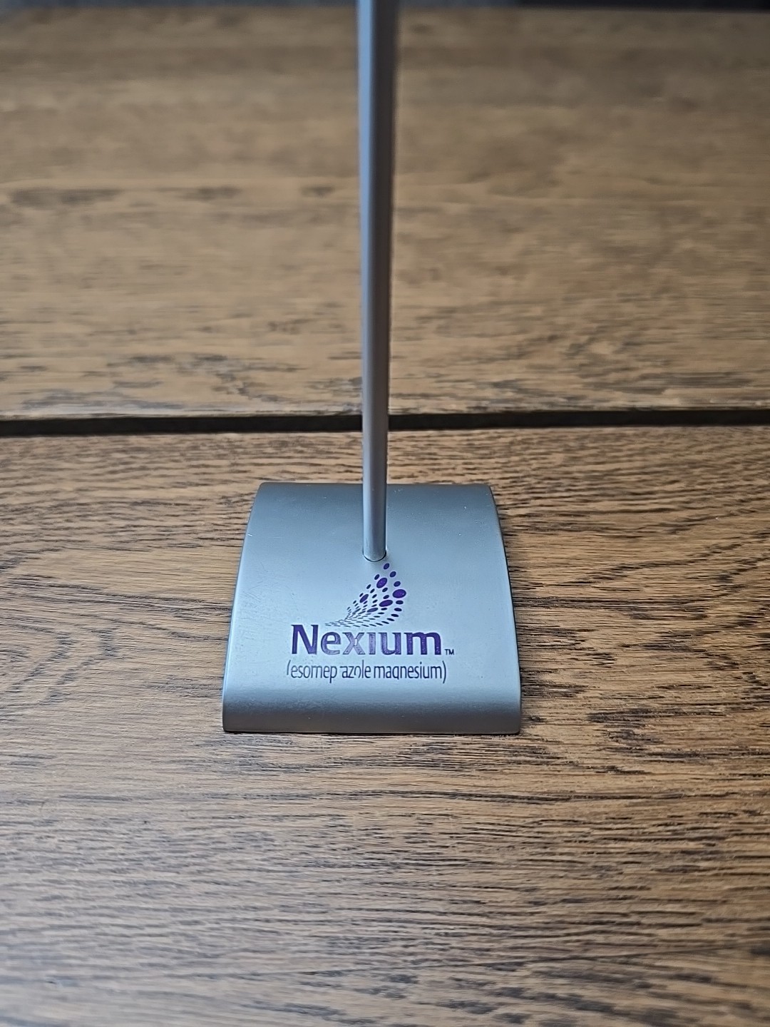 Nexium Quartz Desk Clock Pharmaceutical Advertising Promotional