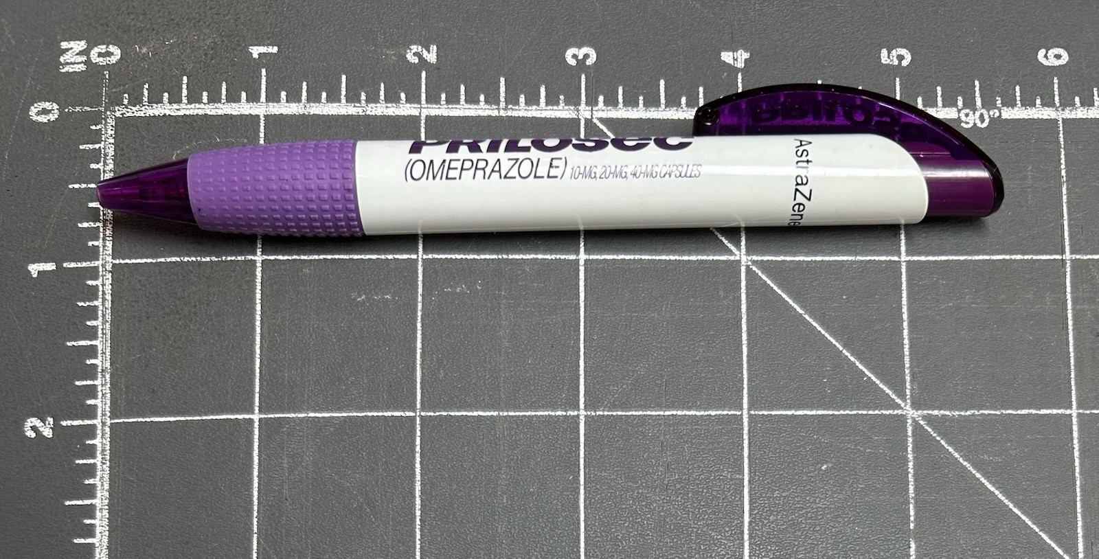 Prilosec Omeprazole AstraZeneca Pharmaceutical Promo Advertising Ballpoint Pen