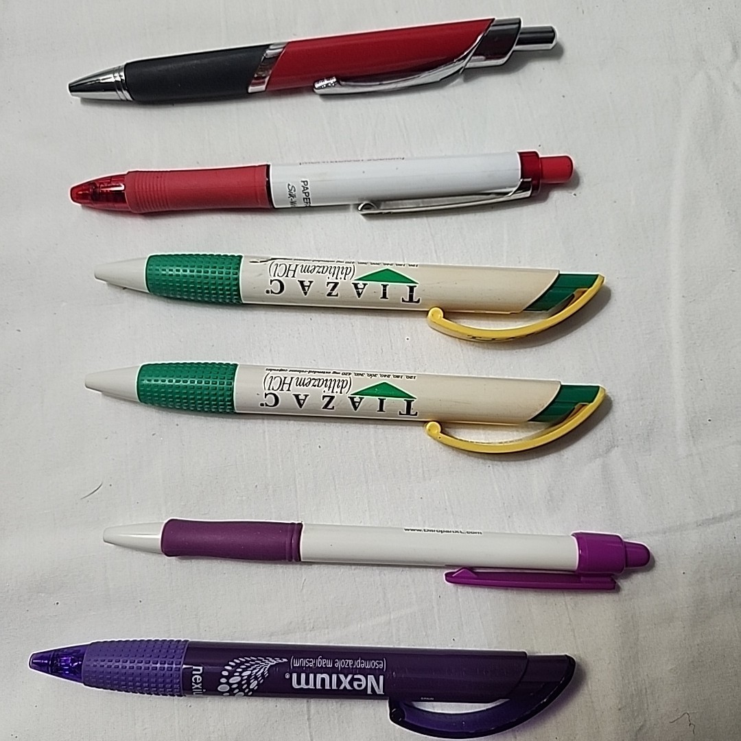 Nexium Singulair Tiazac Ketek Ditropan PENS Drug Rep Pharmaceutical Promo Lot 6