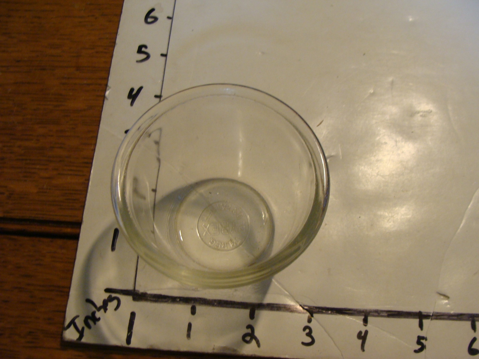 VINTAGE APOTHECARY ITEM: PYREX GLASS CONTAINER