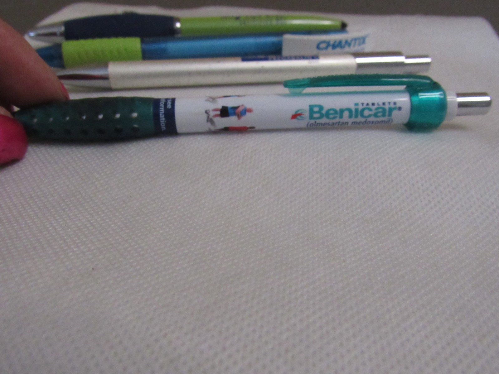 Lot of 5 Drug Rep Pharmaceutical Promo Advertising Pens
