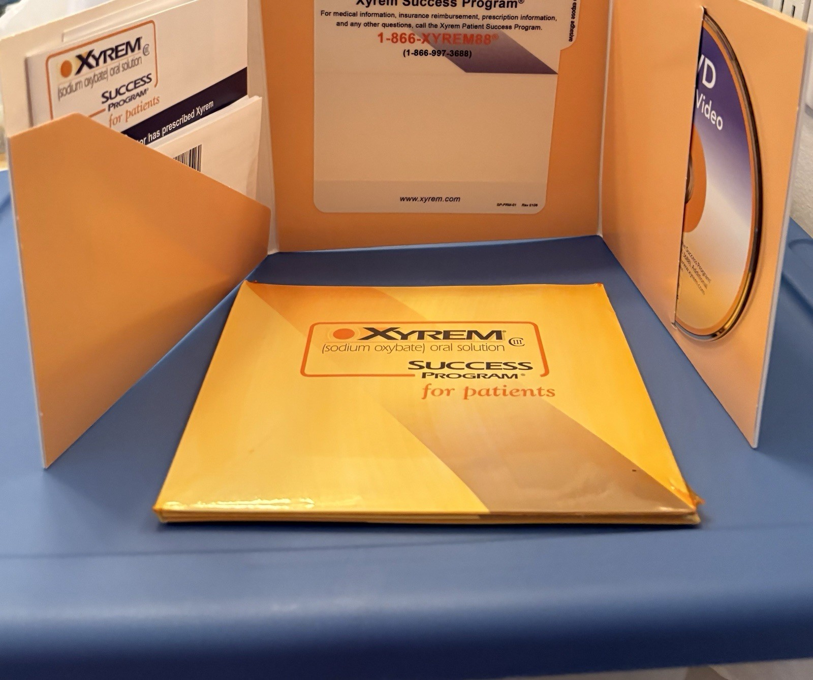 VTG XYREM ‘SUCCESS PROGRAM FOR PATIENTS ” DVD KIT PHARMA REP LOGO NEW SEALED