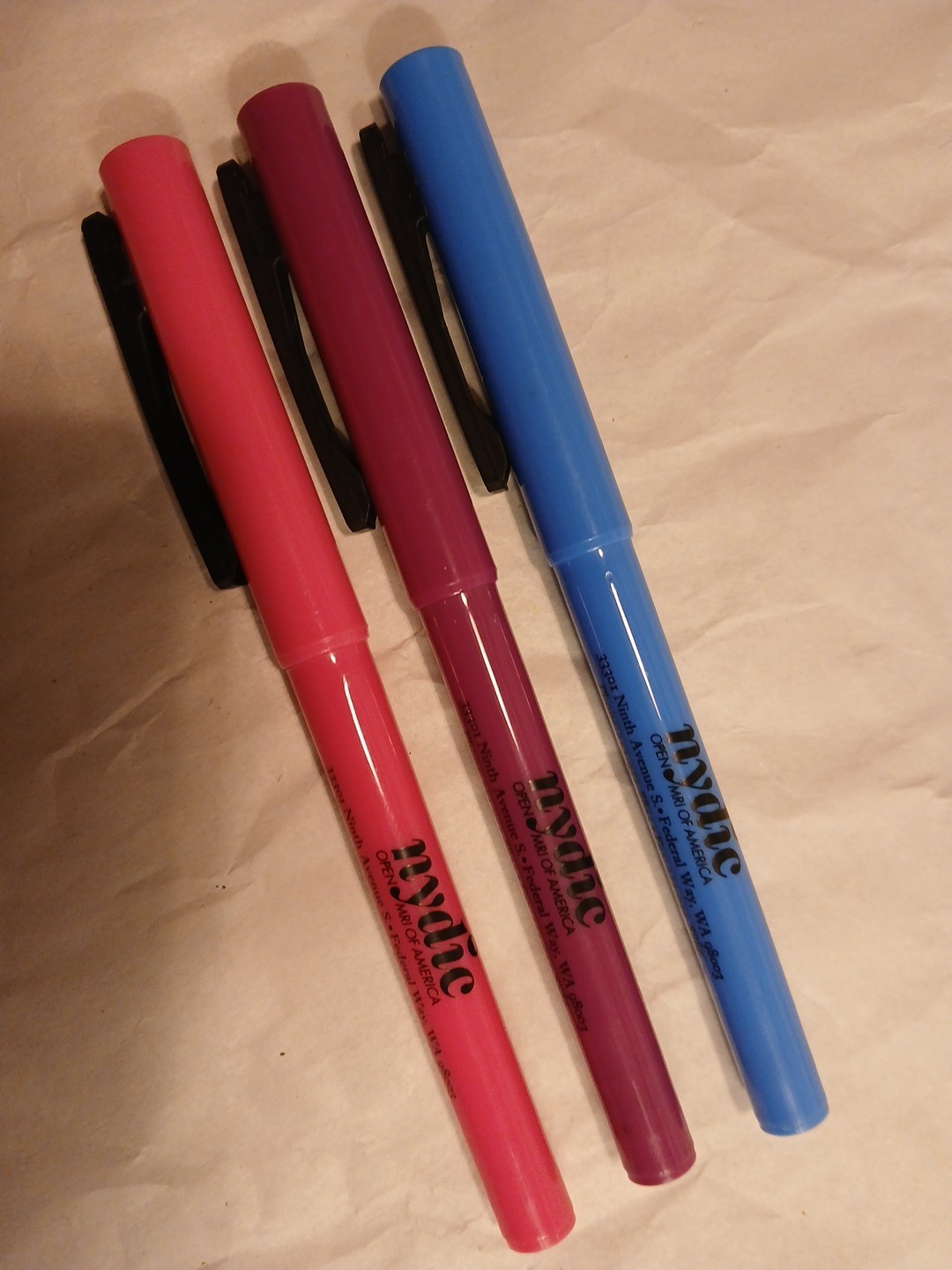Nydic Open MRI Centers Of America Highlighter Pen Lot Medical Doctors Office