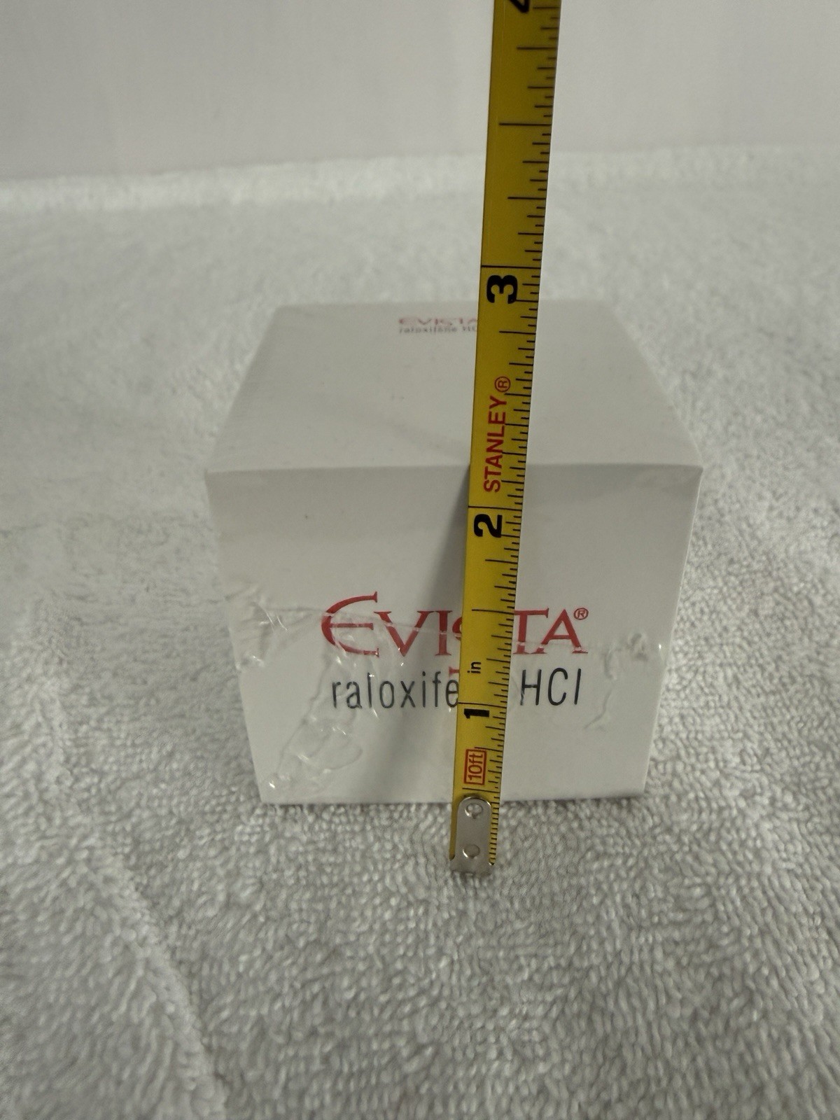 Evista Pharmaceutical Drug Rep Notepad Sticky Notes Cube 2 x 2 x 2