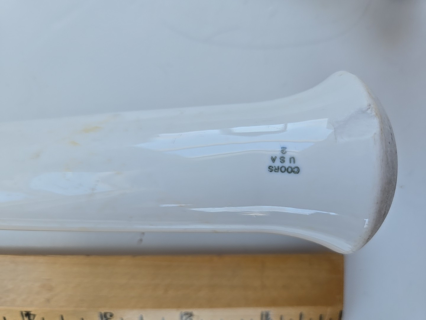 COORS Vintage Mortar & Pestle Porcelain Set School Science Lab 7″