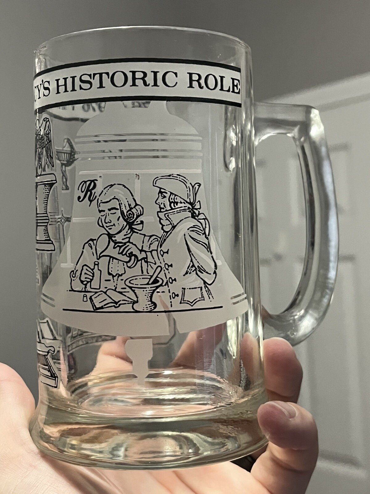 2 Pharmacy Mugs 1776-1976 200 year Pharmacy History