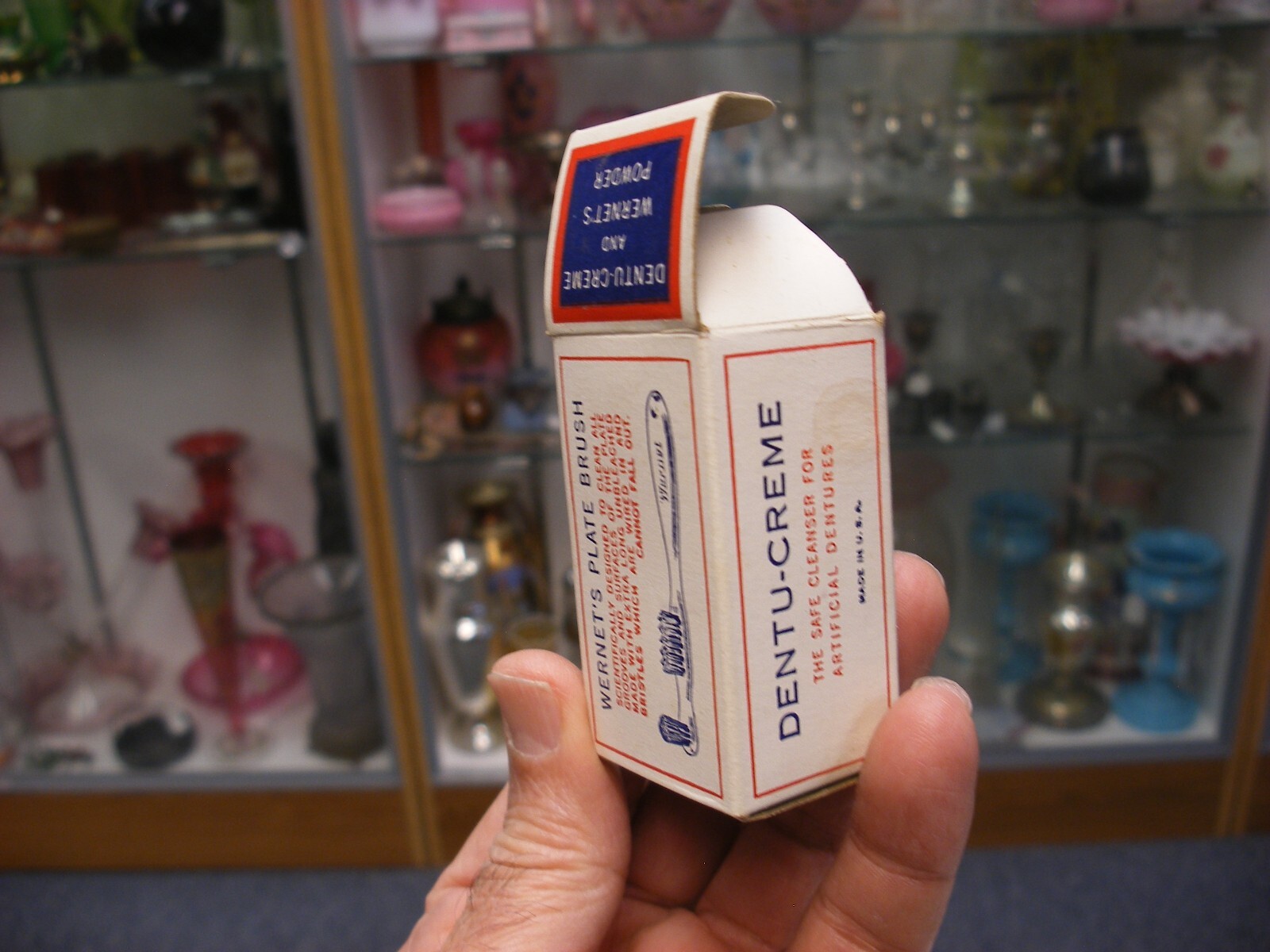 Vtg Medical Dental Pharmacy – Wernet’s Dental Powder & Denture Cream Sample Box