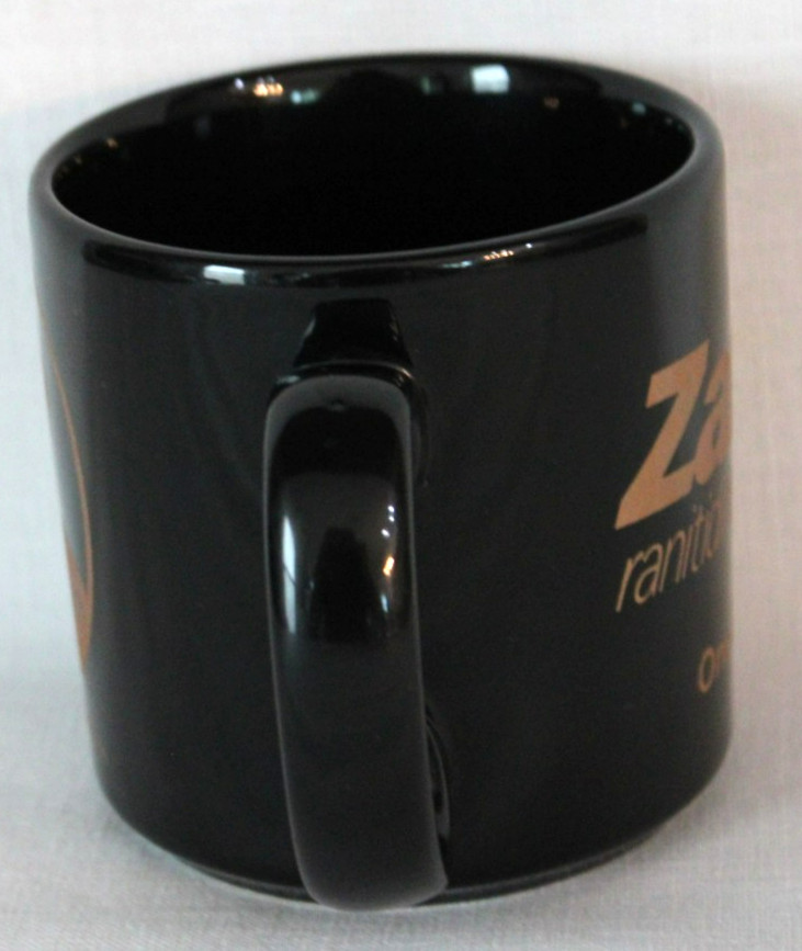 Zantac Hippocrates Pharmaceutical Coffee Mug Tea Cup Doctor Black Made England