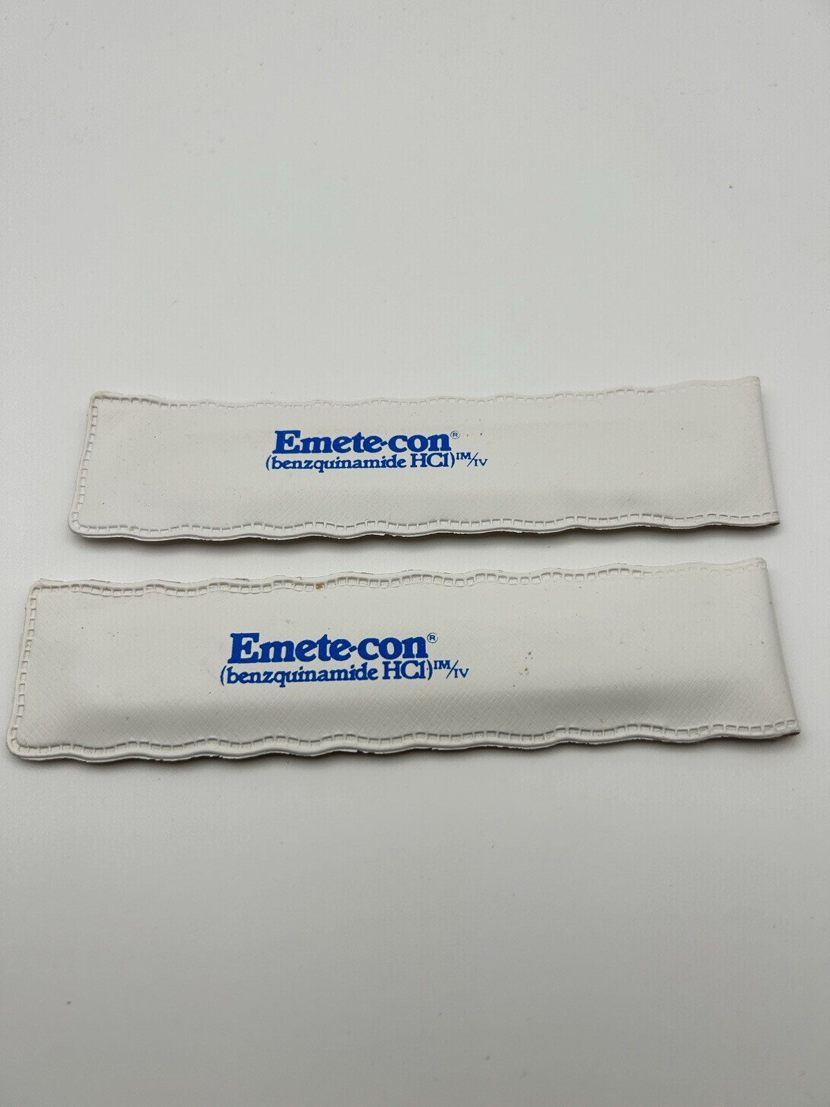 Vintage Pharmaceutical Rep Lot Paper clips, Key pouch, & Nail Emery board