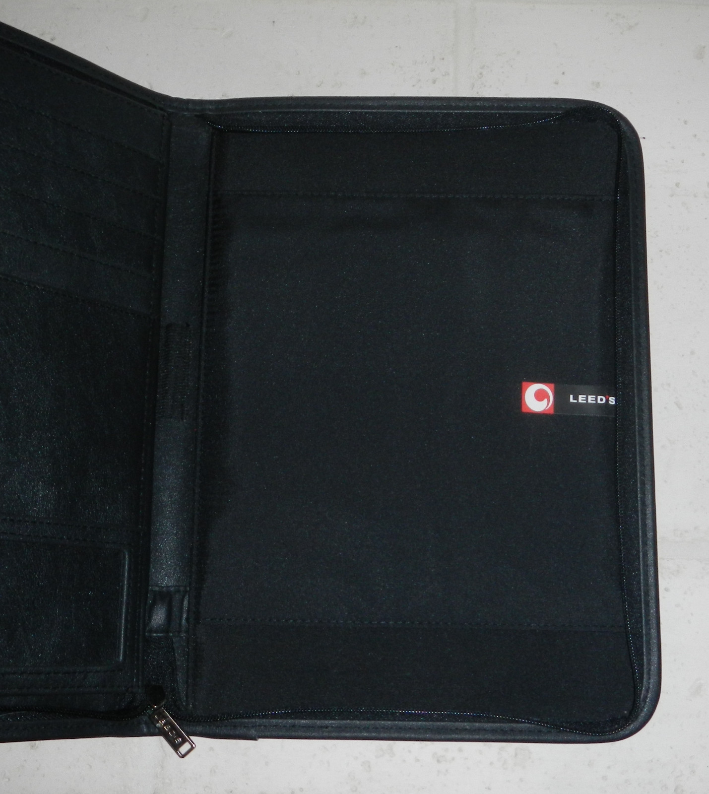 Prevacid Lansoprazole Drugs Pharmaceutical Logo Leeds Leather Padfolio Notebook