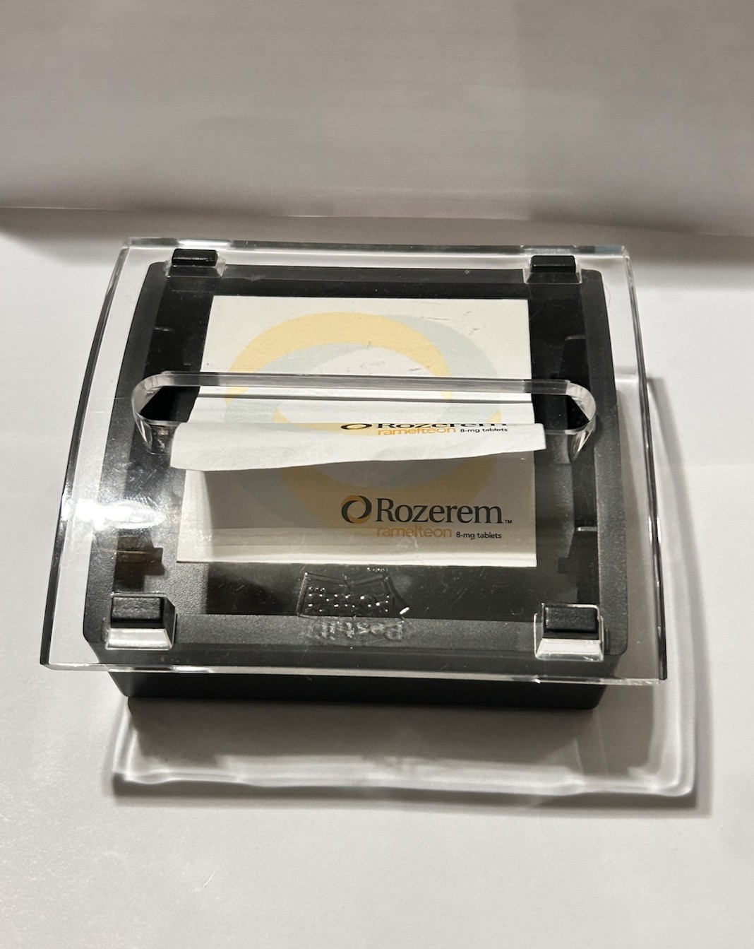 Post-It Sticky Note Pad Dispenser ROZEREM Drug Rep Advertising Pharmaceuticals