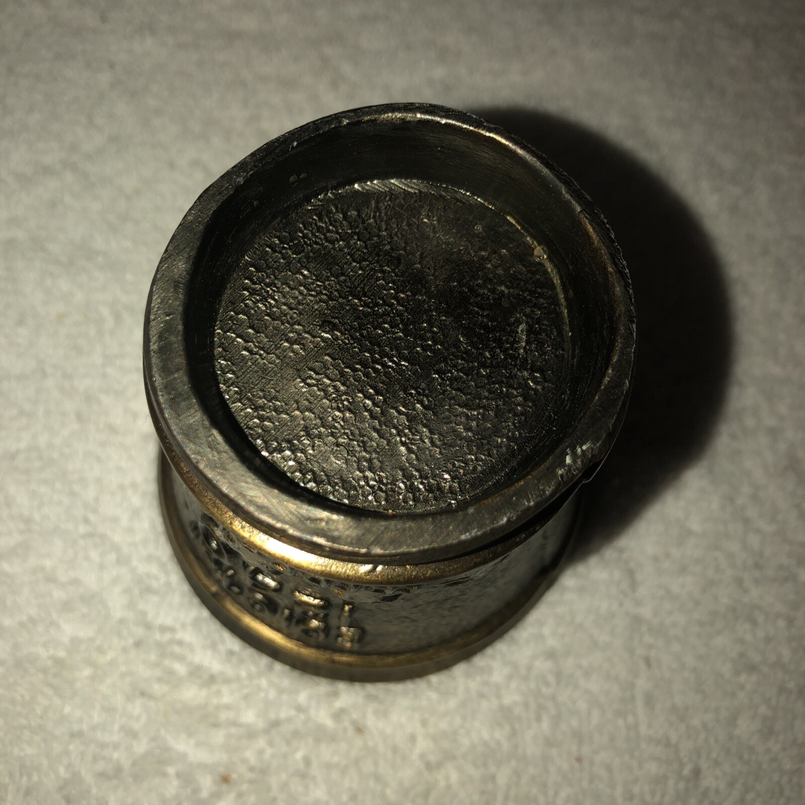 Rx Apothecary “Edict Of 1240” Frederick II, Bronze Mortar & Coricidin Pestle