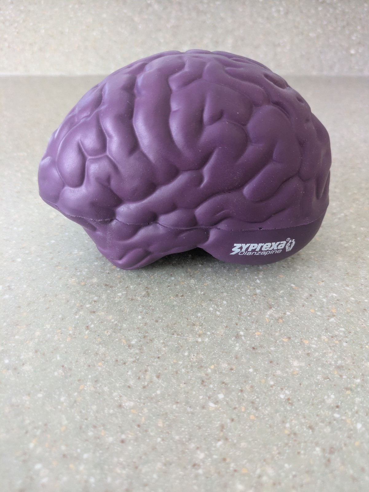 Zyprexa Eli Lilly Promotional Brain Toy Stress Reliever