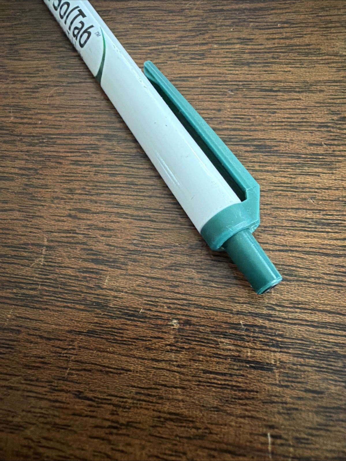 Rare Drug Rep Remeron SolTab Pen Medical Pharmaceutical Green White Merck Works
