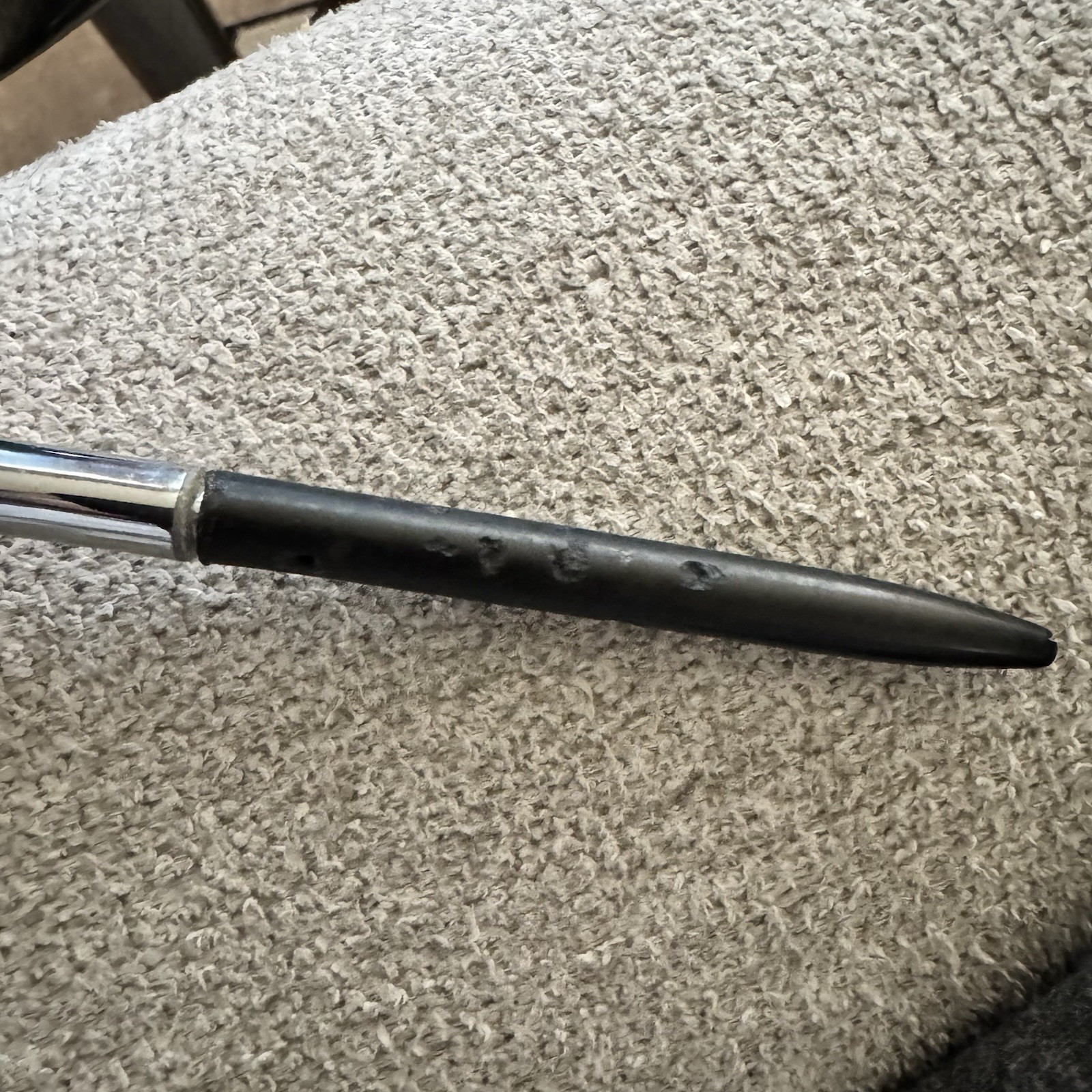 Rare Pysch Drug Rep Pen w/ RN Holder pin with retractable chain works
