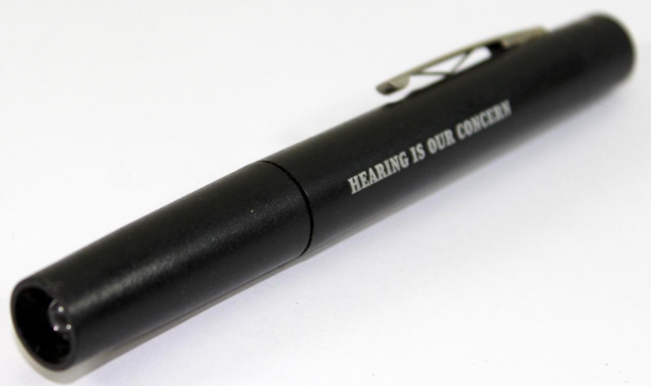 Vintage Adva Lite “HEARING IS OUR CONCERN” Exam Penlight Flashlight Made in USA