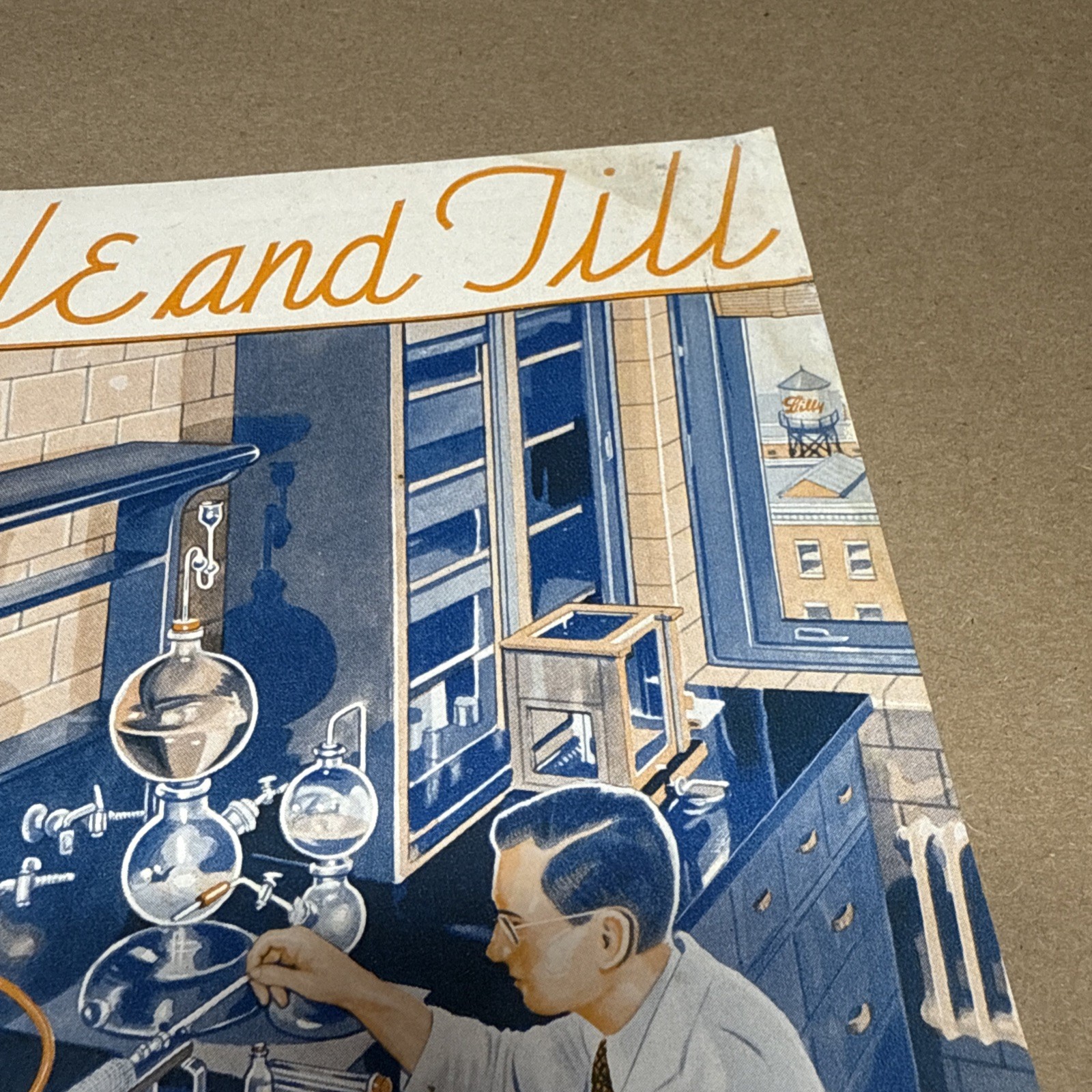 Tile And Till Magazine Eli Lilly And Company March 1936 Indianapolis Indiana