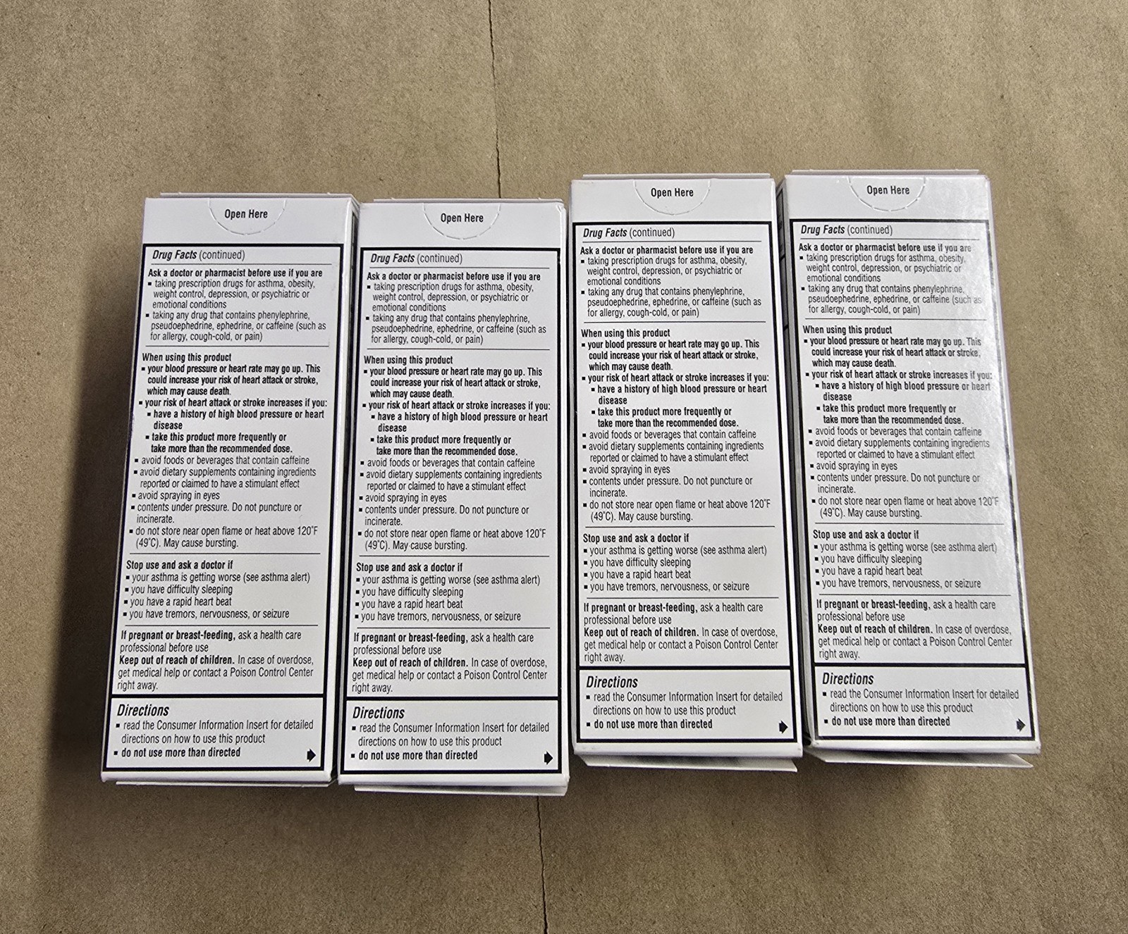 4 Pack Primatene MIST Epinephrine Inhaler EXP 12/2027+ FREE SHIPPING USA! NEW