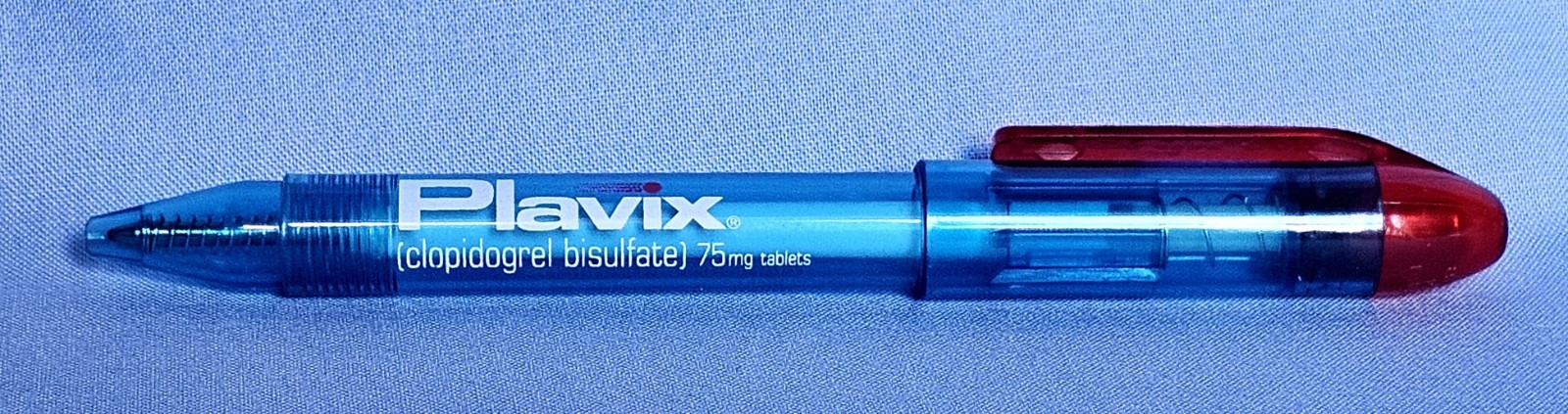 PLAVIX Pharmaceutical Drug Rep Ink PEN Medical Collectible Advertising Promo NEW