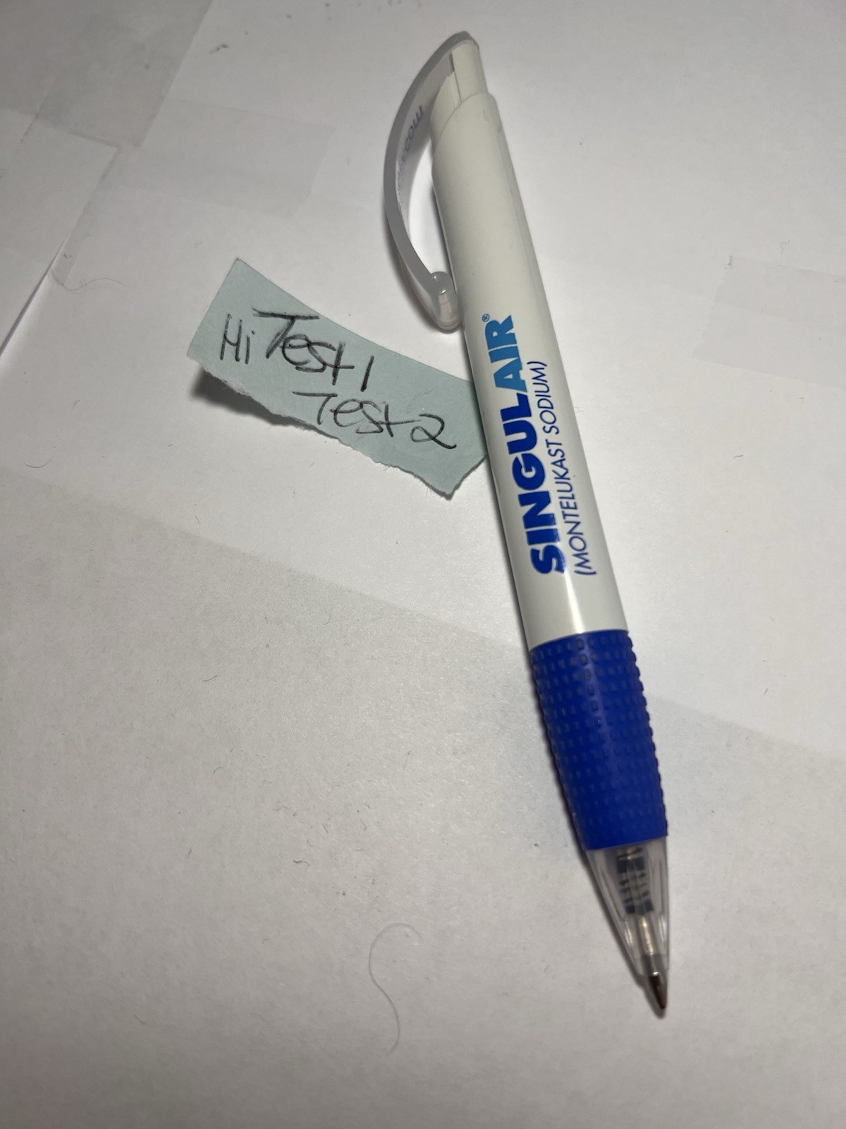 Singulair & VOIXX – Pharmaceutical Drug Rep Pens Advertise Plastic 1 each