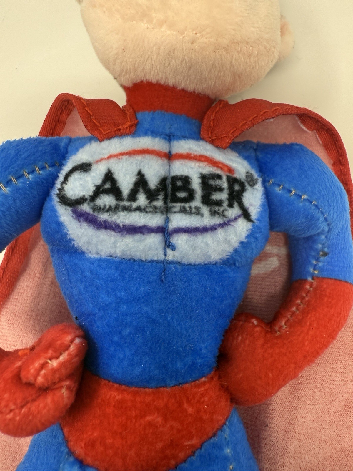 Camber Pharmaceuticals Super Hero Promotional Plush Pharma Promo