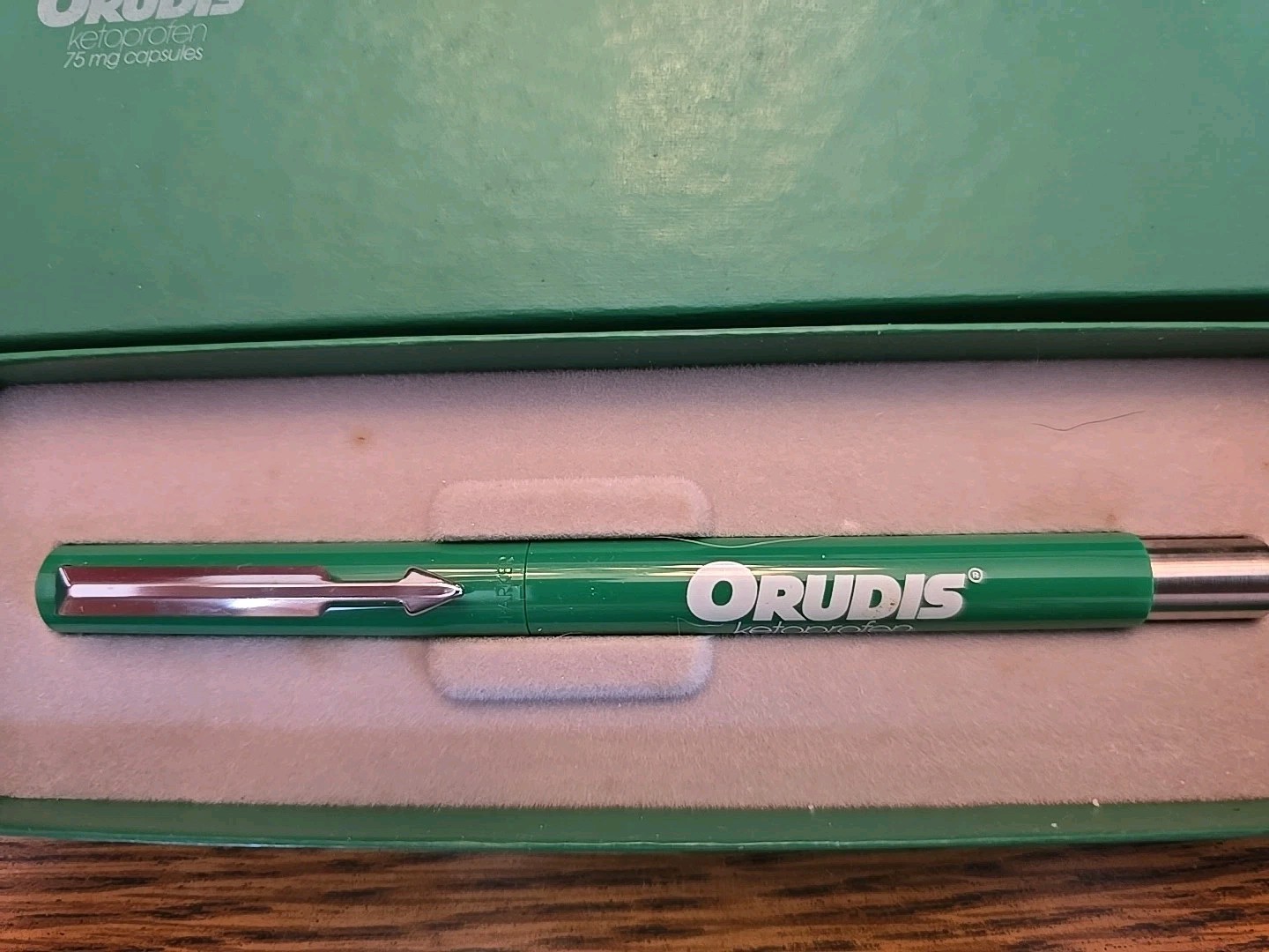 Orudis Pharmaceutical Drug Rep Promo Pen – Vintage Original Box