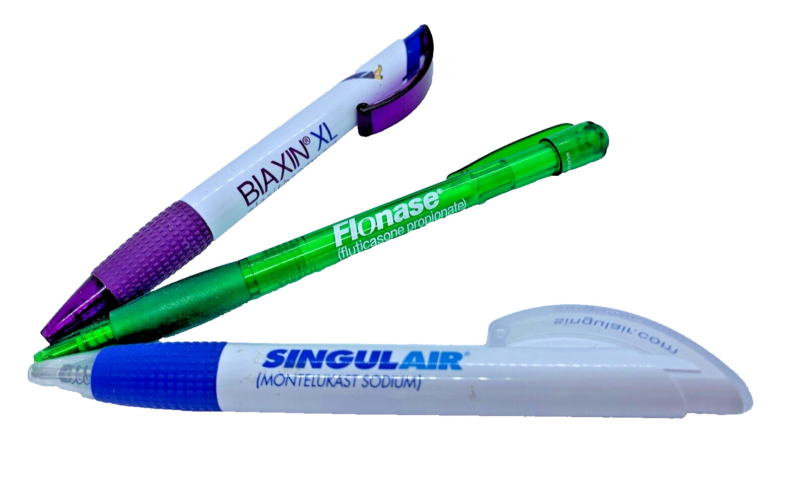 Vintage 3 DRUG REP Pens See Pictures and Description for Brands