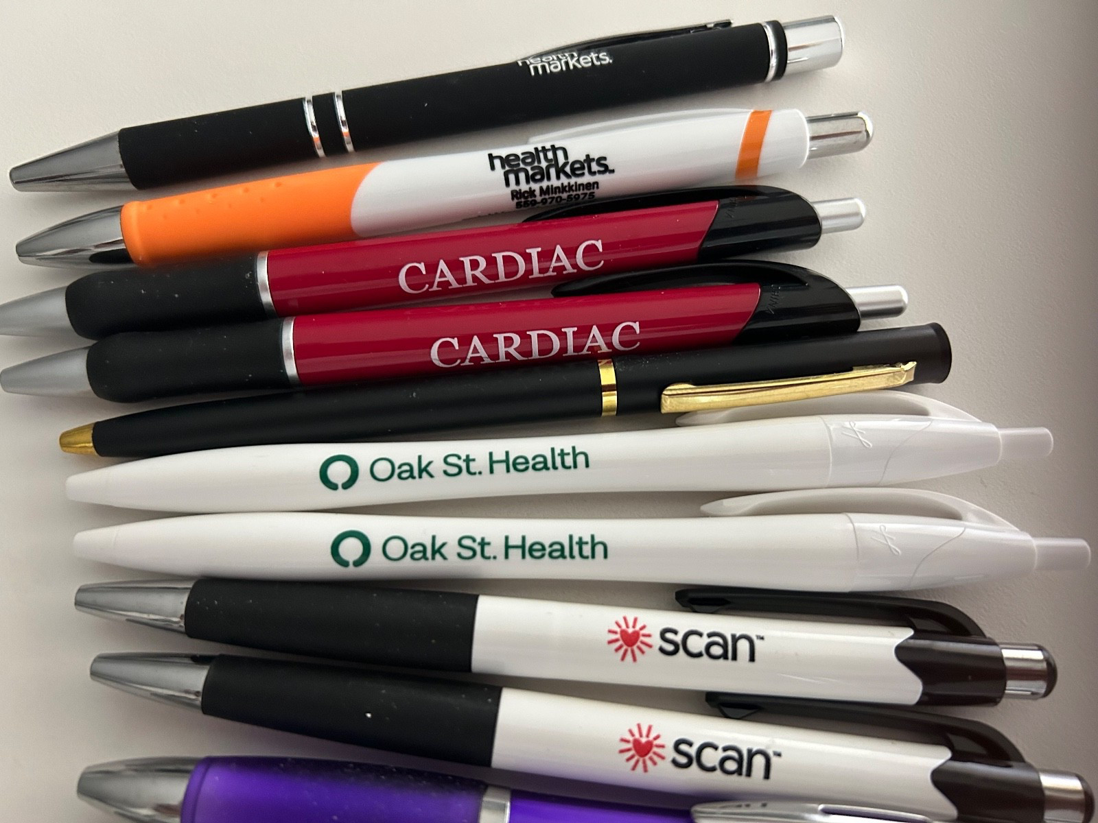 30 Lot Promo PENS Healthcare,Medical Service, Aging,Senior Living,Funeral,Health